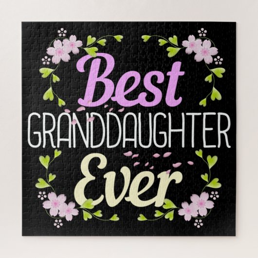 最高の孫娘Ever -フローラ ジグソーパズル (縦)