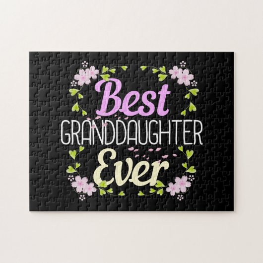 最高の孫娘Ever -フローラ ジグソーパズル (横)