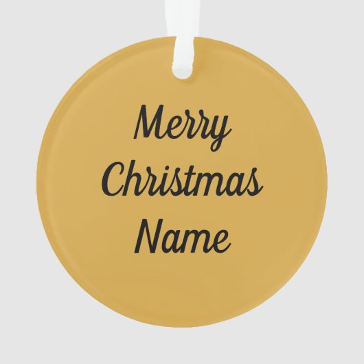 最高の孫星 オーナメント (裏面)