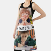 最高の孫2写真コラージュ エプロン (インサイチュ)