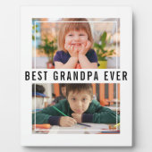 最高の孫2写真コラージュ フォトプラーク (正面)