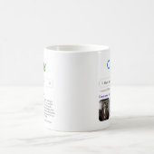 最高の宗教指導者検索結果フォト&メッセージ コーヒーマグカップ (中央)