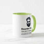 最高の定義おもしろいBearded関数 マグカップ (正面右)