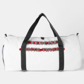 最高の実在フィットネス力強化ジム ダッフルバッグ (裏面)