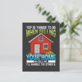 最高の実在不動産屋 ポストカード (スタンド正面)