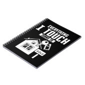 最高の実在不動産業者 ノートブック (左側)