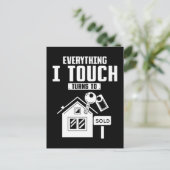 最高の実在不動産業者 ポストカード (スタンド正面)