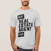 最高の実在代理店役職名贈呈 Tシャツ (正面)