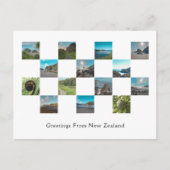 最高の家族市松模様に写真ギャラリー ポストカード (正面)