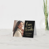 最高の将来の編集可能カラーサンキューカード サンキューカード (正面)