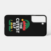 最高の小妖精や小人マッチングファミリークリスマス SAMSUNG GALAXYケース (裏面横)