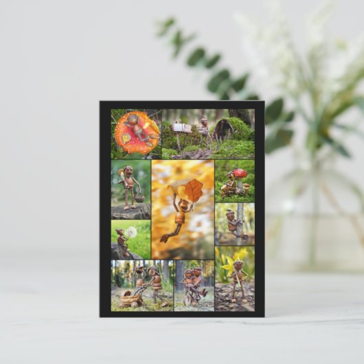 最高の小妖精や小人 ポストカード (スタンド正面)