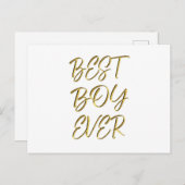 最高の少年 ポストカード (正面/裏面)