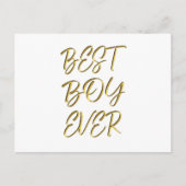 最高の少年 ポストカード (正面)