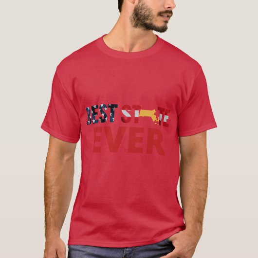 最高の州 Tシャツ (正面)