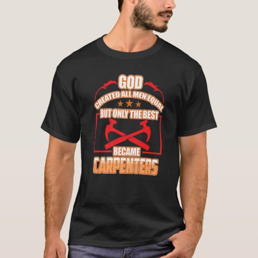 最高の工木工大工Gr Tシャツ (正面)