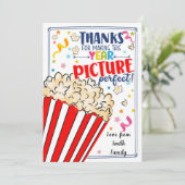 最高の年の写真プレゼント先生 招待状 (スタンド正面)