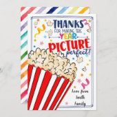 最高の年の写真プレゼント先生 招待状 (正面/裏面)