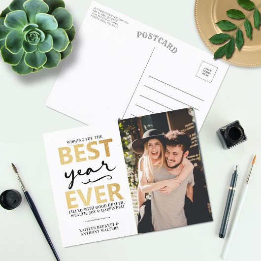 最高の年 |お正月の写真 シーズンポストカード