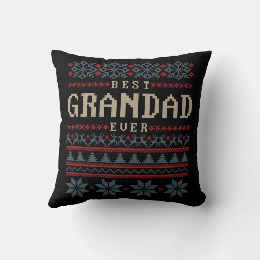 最高の年 クッション (裏面)