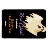 最高の幽霊衣装と幽霊ハロウィーン賞 マグネット (横)