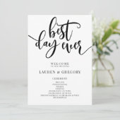 最高の式結婚の順序 プログラム (スタンド正面)