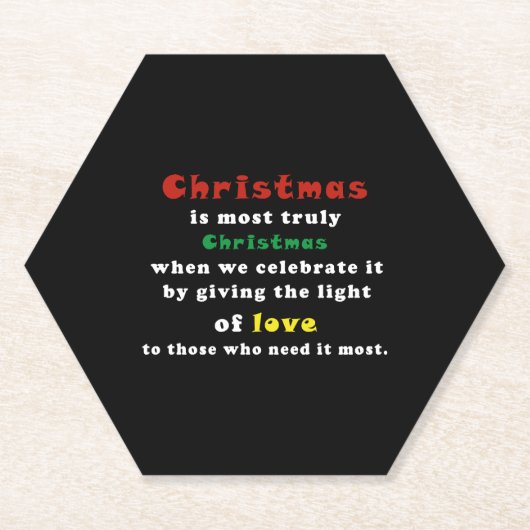 最高の引用文 ペーパーコースター (正面)