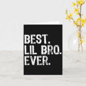 最高の弟 最高の家族 面白い 弟 カード (黄色い花)