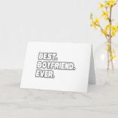 最高の彼氏 カード (黄色い花)