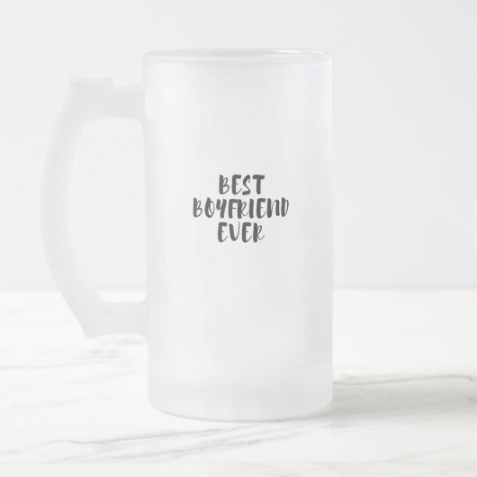最高の彼氏 フロストグラスビールジョッキ (左)