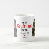 最高の彼氏Ever 2 Photoかわいいプレゼント コーヒーマグカップ (中央)