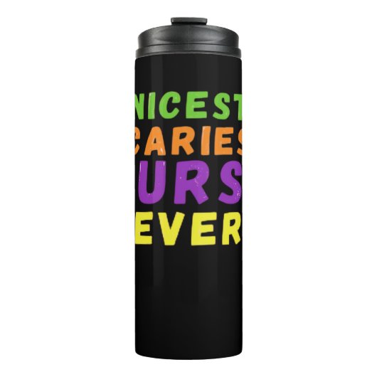 最高の怖いナース史上最高のハロウィーンクラシック タンブラー (正面)