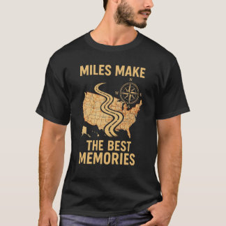 最高の思い出はマイルからTシャツ Tシャツ