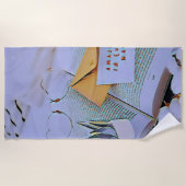 最高の恋人への贈り物 ビーチタオル (正面)