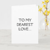 最高の恋人や彼女を捨てる方法 カード (黄色い花)