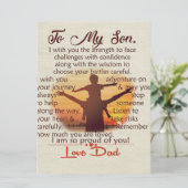 最高の息子の贈り物 |マイソン引用文 メニュー (スタンド正面)