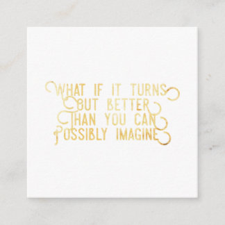 最高の想像-スクエアカード スクエア名刺