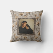 最高の感傷的な50周年記念 クッション (裏面)