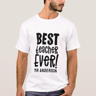 最高の感謝してい先生モダン Tシャツ