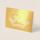 最高の成就のフォイルカード 箔カード (正面)