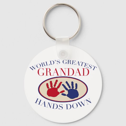 最高の手を下に キーホルダー (正面)