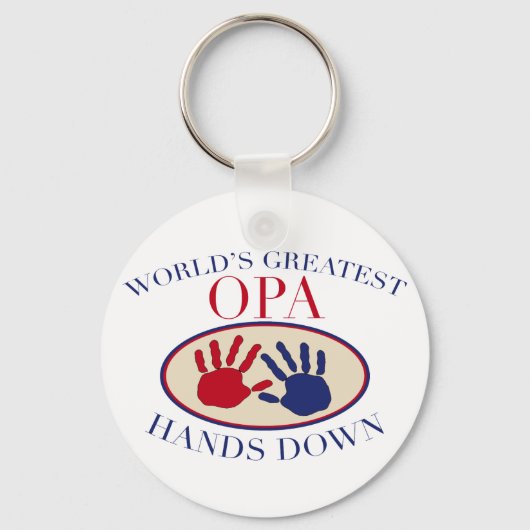 最高の手を下ろす キーホルダー (正面)