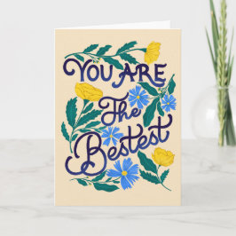 最高の手書きフローラありがとう サンキューカード