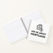 最高の抵当貸付役員の贈答アイディアアドバイス ノートブック (内部)