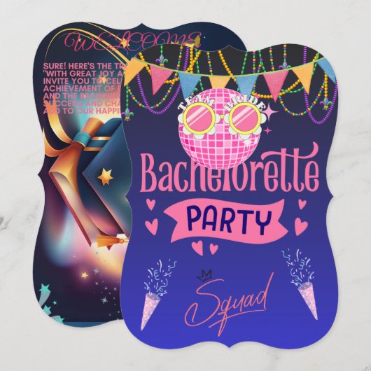 最高の招待パーティー (正面/裏面)