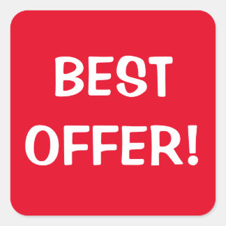 最高の提供！ スクエアシール