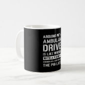 最高の救急運転救急医療隊員緊急EMT EMS コーヒーマグカップ (正面左)