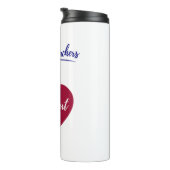 最高の教えハートの先生 タンブラー (回転右)