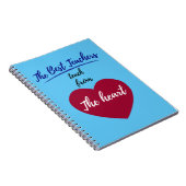 最高の教えハートの先生 ノートブック (右側)