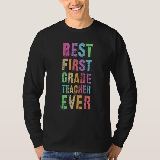 最高の教え1年生先生の第1年生Appre Tシャツ (正面)
